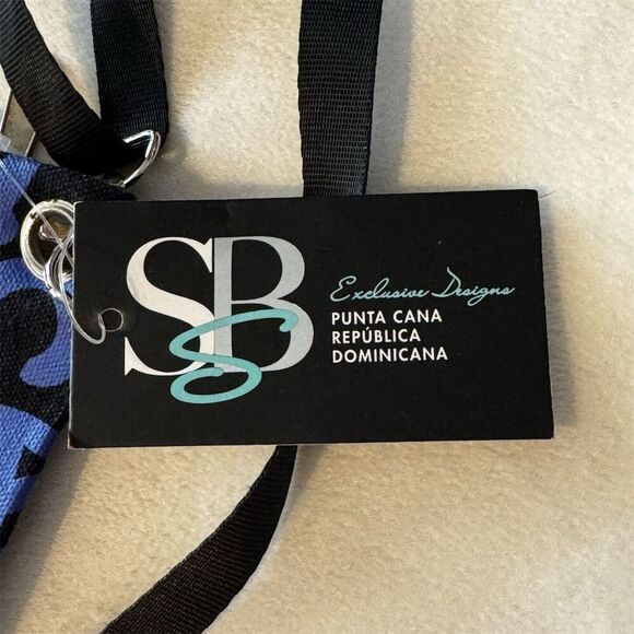 Robin Ruth Punta Cana Crossbody Bag Multicolor Unisex Adjustable Strap - Picture 3 of 6